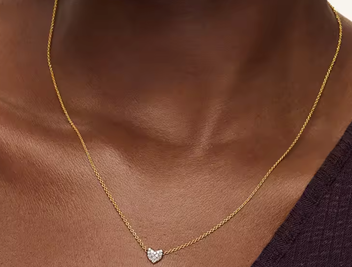 Sweet Heart Pendant Necklace for Women
