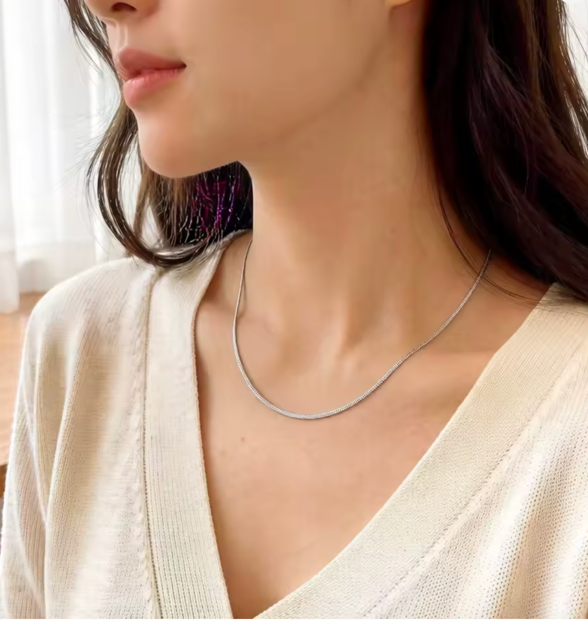 3MM Snake Chain Necklace